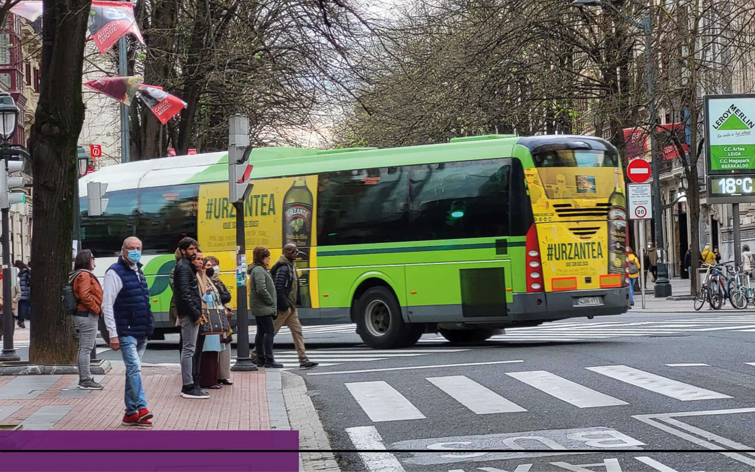 Publicidad en Autobuses Bilbao