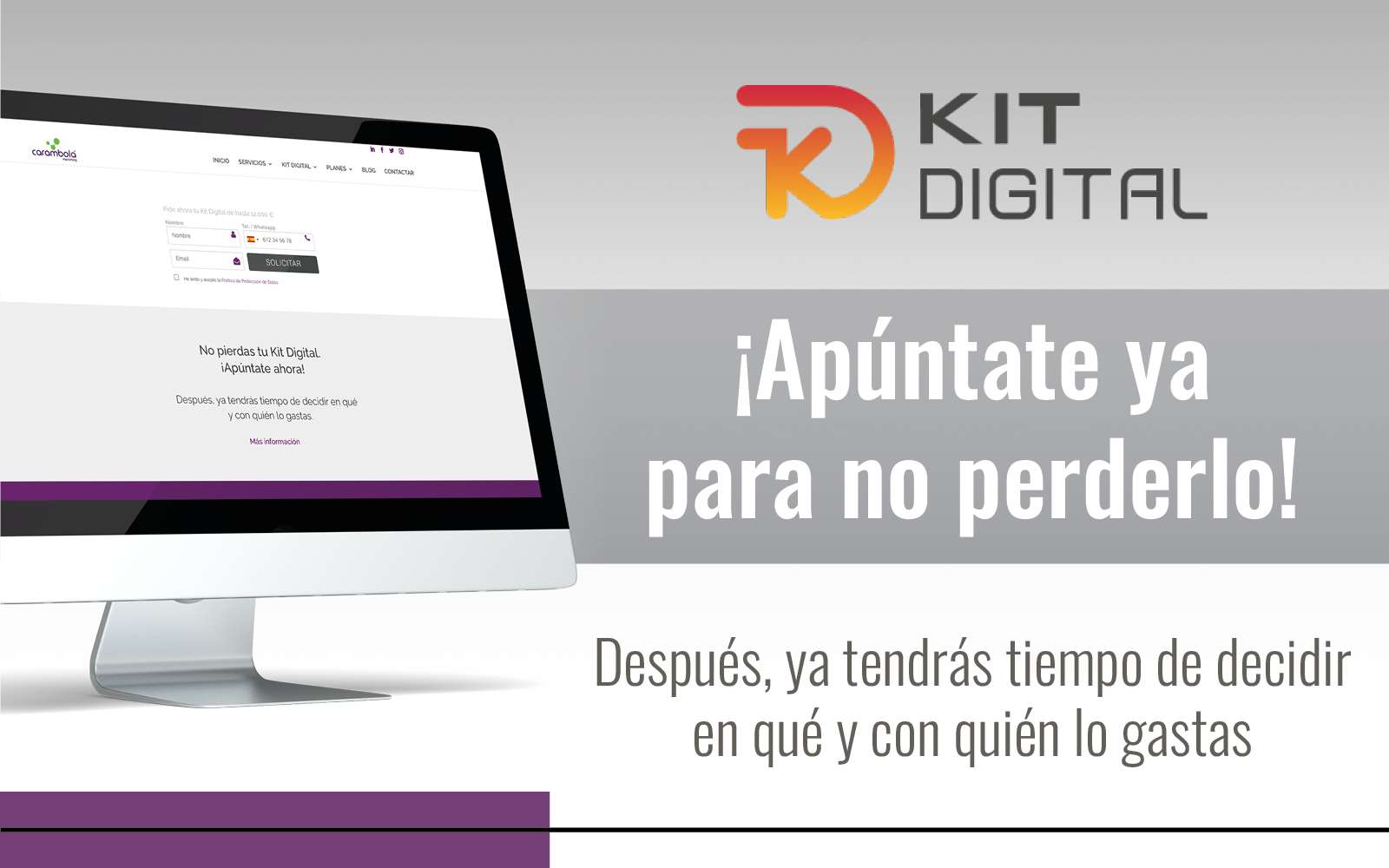 Solicita el Kit Digital
