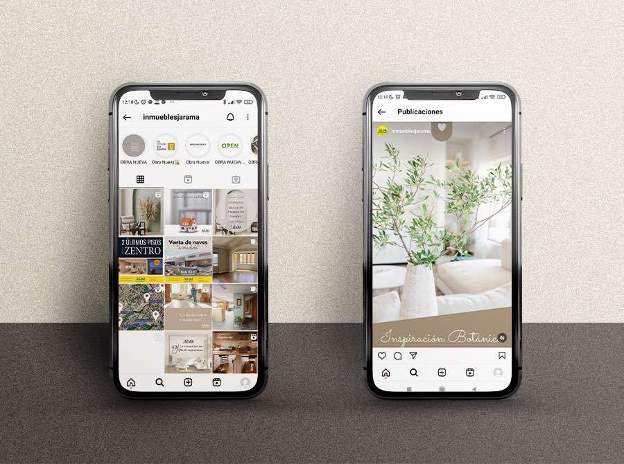 Inmobiliaria Jarama Redes Sociales | Instagram