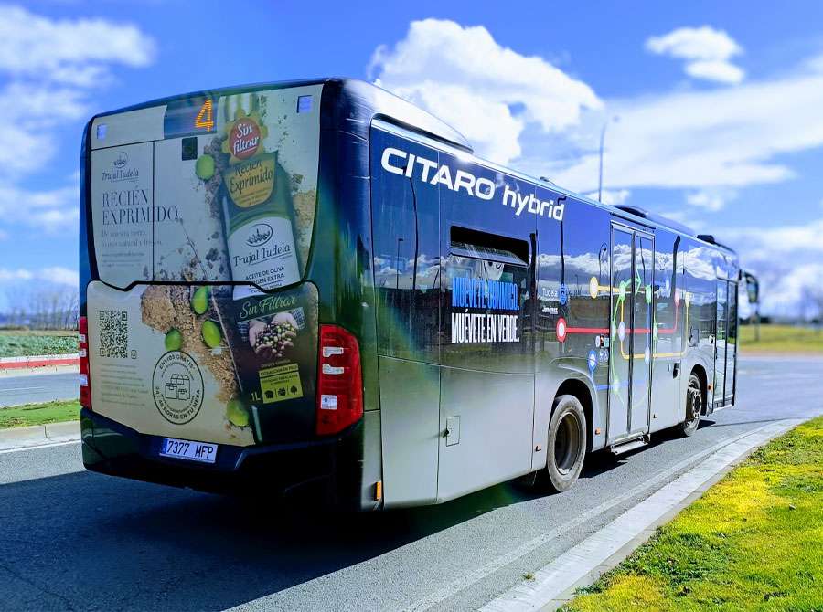 Publicidad En Autobuses Urbanos Trujal De Tudela