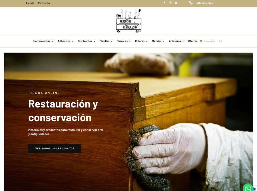 Tienda Online De Productos De Restauracion