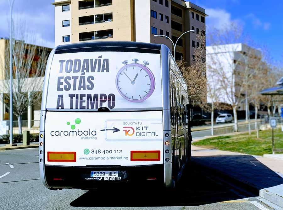 Publicidad En Autobuses Urbanos Todavia Estas Tiempo Carambola
