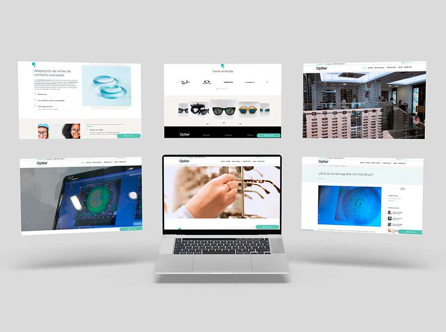 Optike Diseño Pagina Web 2
