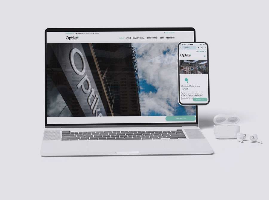 Optike Diseño Pagina Web