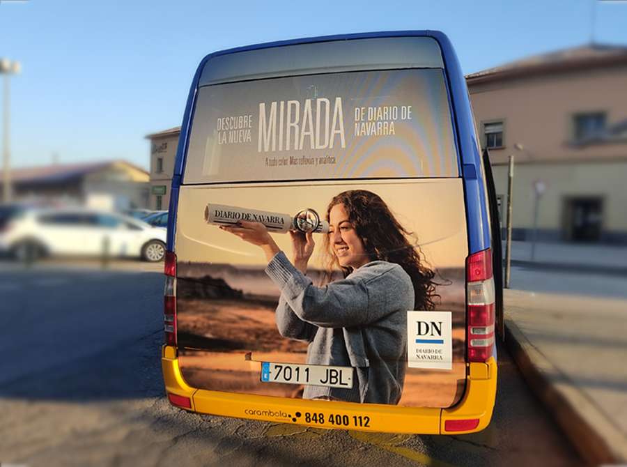 Diario De Navarra Publicidad En Autobuses Urbanos De Tudela