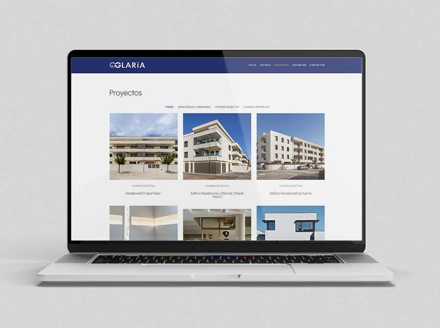 Glaria Pagina Proyectos