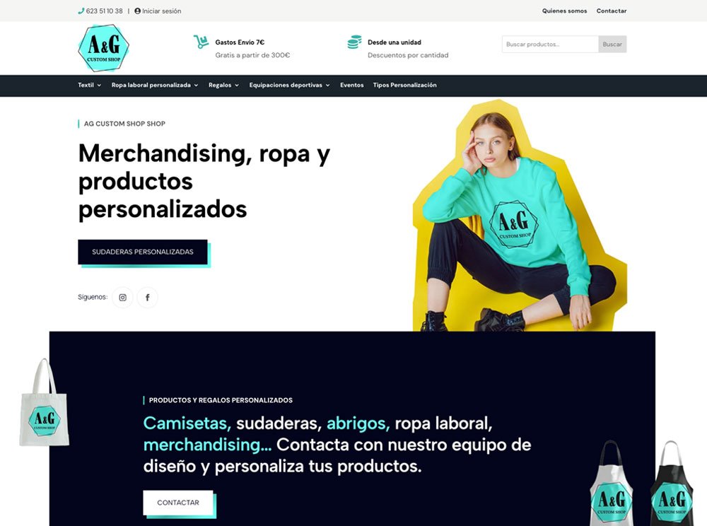 Ag Custom Ecommerce