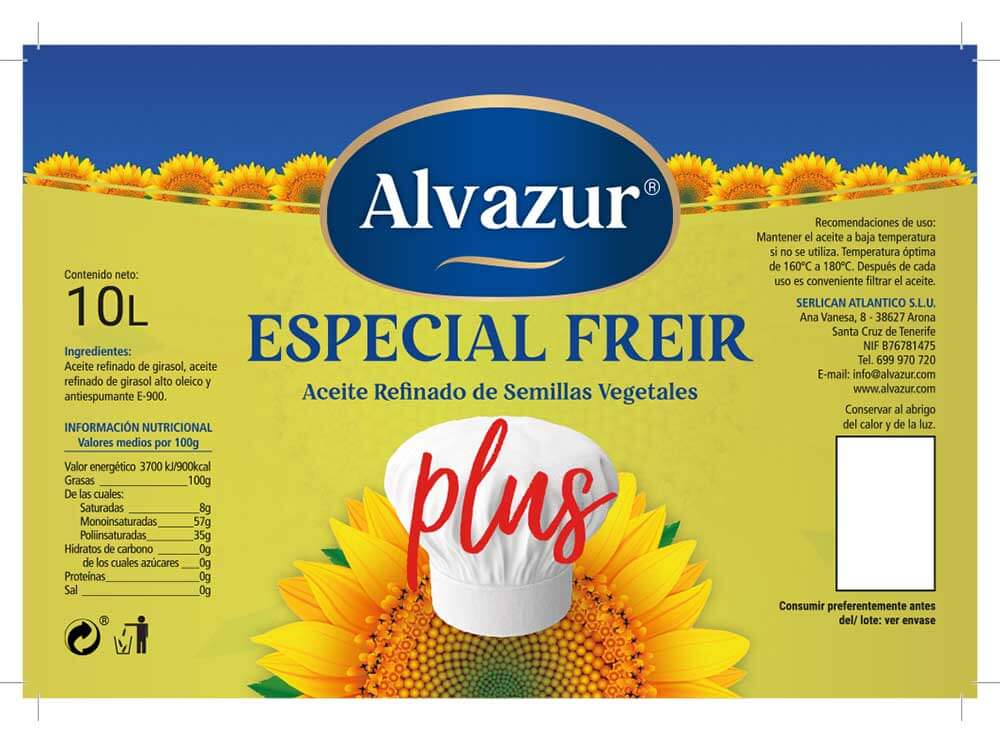 Alvazur Etiqueta Semillas Vegetales