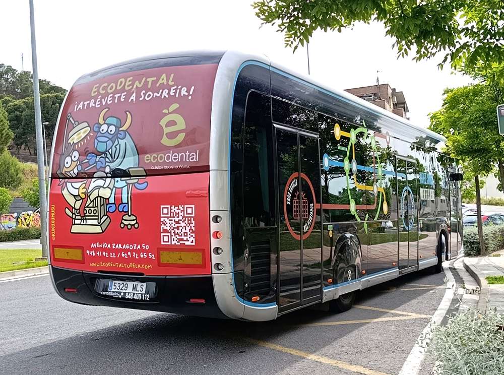 Ecodental Publicidad Autobuses Kukuxumusu