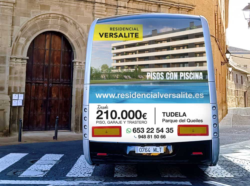 Obra Nueva Tudela Publicidad En Autobuses